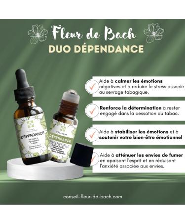 DUO Fleurs de Bach et Huiles essentielles (DEPENDANCE) - Buy Online on GoSupps.com