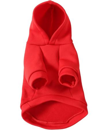 Amaone Waterproof Dog Coat - Winter Warm Jacket for Puppies & Small Dogs | Fleece Hoodie with Bag - Perfect for Autumn & Winter - Buy Online on GoSupps.com