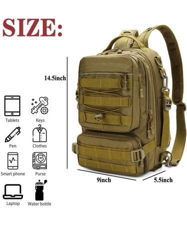 Outdoor Fishing Tackle Backpack with Rod Holder and Plier Pocket - Black Camo (14.5x9x5.5 Inch) - Buy Online on GoSupps.com