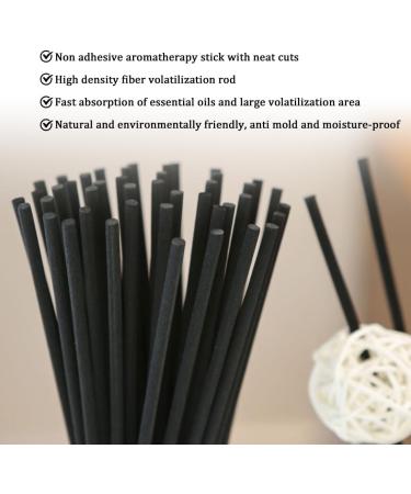 XKSOC 50 Rattan Sticks for Room Fragrance - Aroma Diffuser Fiber for Essential Oils - Ideal for Home Office Hotel Spa (20cm x 3mm) - Buy Online on GoSupps.com