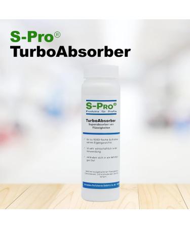 Pro Turbo Absorber 500ML - Multi-Purpose Odor & Liquid Absorber Powder - Binds Urine Blood Feces & Vomit - Superabsorber Granulate for Effective Odor Control - Buy Online on GoSupps.com
