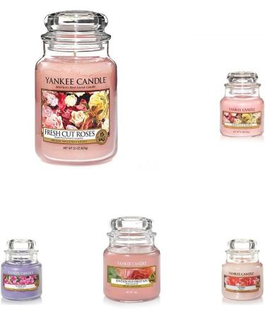 Yankee Candle Sun-Drenched Apricot Rose - Small Glass Candle | 30 Hours of Fragrance | International Shipping Available - Buy Online on GoSupps.com