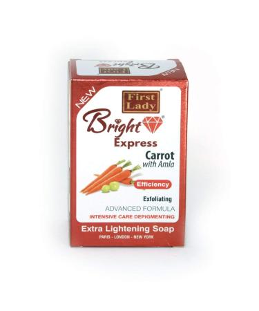 Bright Express Carrot & Amla Extra Skin Lightening & Exfoliating Soap 200g - Efficiency