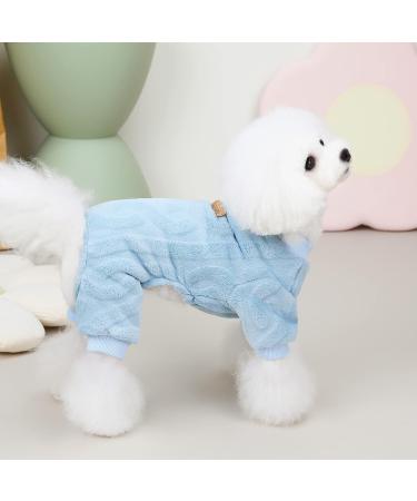 Izefia Dog Sweater - Warm Fleece Pajama for Small & Medium Dogs | Stylish Winter Dog Clothing - Buy Online on GoSupps.com