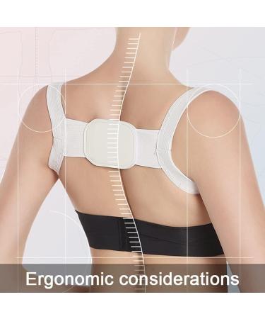 Posture Corrector Women and Men Back Brace Alignment Humpback Orthosis Pain Relief Shoulder Support Adjustable Back Straightener Back Posture Black-X-Large Black-X-Large(Black) - Buy Online on GoSupps.com