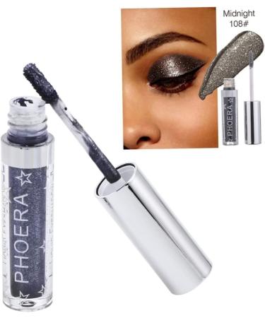 Angoily Women Makeup Glitter Eyeshadow Glow Eye Powder Liquid Eyeshadow Eye Shadow Pearlescent - Buy Online on GoSupps.com
