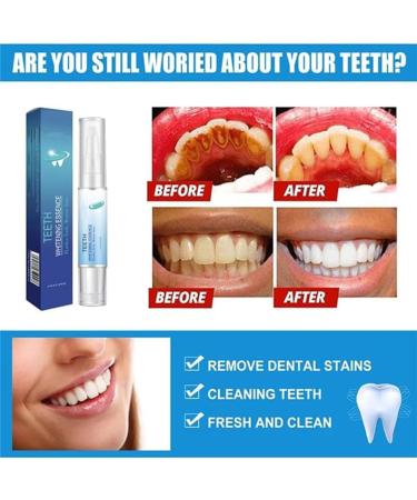FrostyNeptune Teeth Whitening Pen | 2pcs Effective Teeth Whitening Essence for Quick Results - Buy Online on GoSupps.com