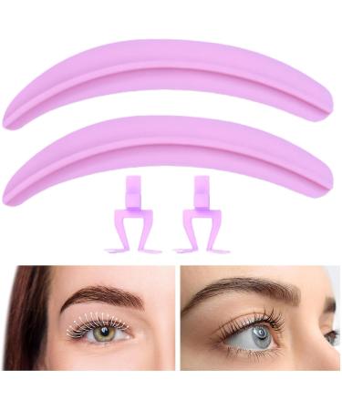 Eyelash Separator Tool | Women Makeup Silicone Eyelash Separator Tool | Lash Extension Enhancer Pads for Eyelash Grafting for Working Traveling Purple - Buy Online on GoSupps.com