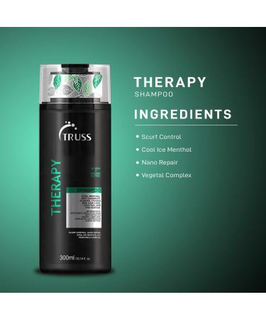 TRUSS Therapy Shampoo - Dandruff and Allergy Treatment for Healthy Scalp & Hair Loss Prevention - Buy Online on GoSupps.com