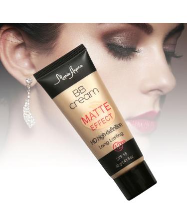 dijiusidy Non-toxic Foundation Cream For Face Easy To Apply Non-irritating Matte Finished Oil-Control Matte BB Liquid Foundation No.05 - Buy Online on GoSupps.com