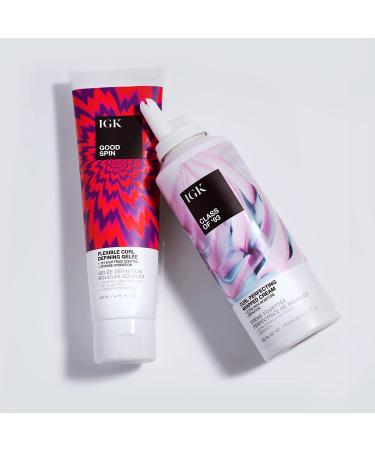 IGK CLASS OF 93 Curl Perfecting Whipped Cream - 5.5 Oz | Vegan & Cruelty-Free - Buy Online on GoSupps.com