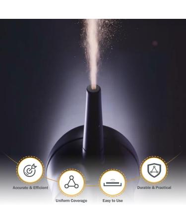 DAUERHAFT Professional Hair Fibers Pump Applicator - Spray Atomizer for Hair Thickening - 2.165 Inch Nozzle - Black - Buy Online on GoSupps.com