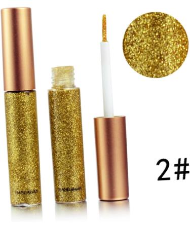 Mikinona Glitter Eyeliner 10pcs Liquid Eyeliner Lady for Shining Women Sequins Glitter Liquid - Buy Online on GoSupps.com