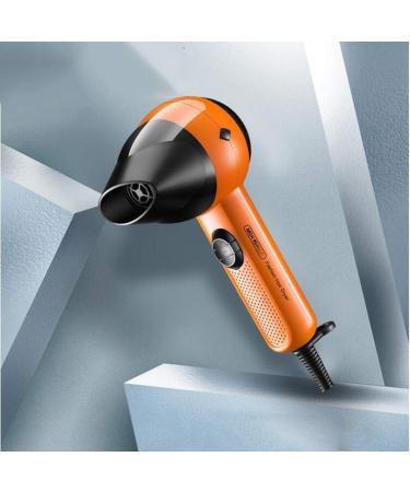 Hair Dryer 800W Hair Dryer for Home with Collector Nozzle Configurations Heat Portable Hair Dryer for Bedroom and Student Travel/Orange (Orange) - Buy Online on GoSupps.com