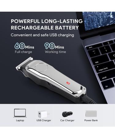 OOYY Professional Cordless Hair Clippers Set for Men Women & Kids | Quiet Electric Hair Trimming Kit with Adjustable Blades & Accessories - Perfect for Home & Salon Use - Buy Online on GoSupps.com