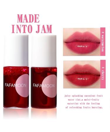 Fafamoon Long Lasting Lip Gloss Set - Moisturizing & Waterproof Fruit Juice Lip Tint (4 Colors) Perfect for Plumping Matte Finish Makeup - Buy Online on GoSupps.com