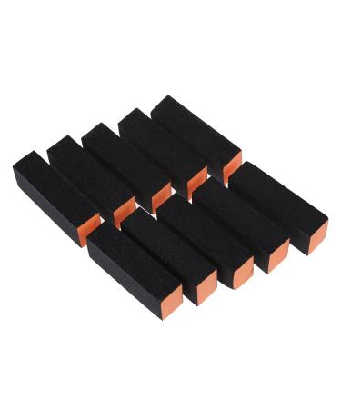 Hurromy 10 Black Nail Sponges for Nail Form Application