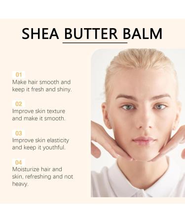 Pure Shea Butter 220g Shea Butter Moisturizer Face & Body Hydrates And Repairs Hair organic shea butter pure and natural shea butter cream rich in vitamins - Buy Online on GoSupps.com