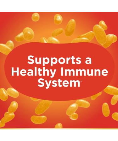 Nature's Bounty Immune Jelly Bean Vitamin C - Orange Flavor 80 Ct | Boost Immune Support - Buy Online on GoSupps.com