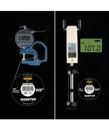 Seaknight W8 II 8-Strand Braided Fishing Line - Hi-Vis Green 150m/300m/500m 15-100LB Perfect for Carp & Trout Fishing - Buy Online on GoSupps.com