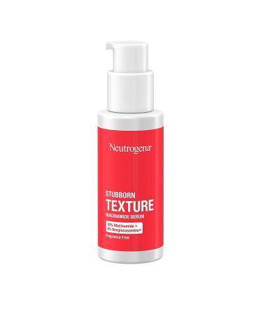 Neutrogena Stubborn Texture Resurfacing Serum 10% Niacinamide 4% Neoglucosamine for Acne-Prone Skin | Improves Uneven Tone, Refines Texture | 1 fl. Oz - Buy Online on GoSupps.com