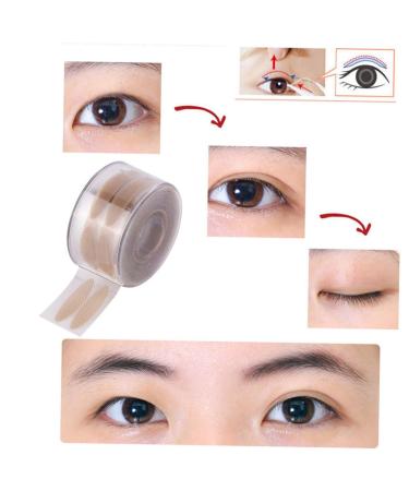 Balacoo 1800 Pcs Double Sided Eyelid Tape Two Sided Tape Eyelid Tape Stickers Tape Roll Double Eyelid Miss - Buy Online on GoSupps.com