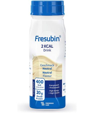 Fresenius Kabi Fresubin 2 kcal Drink Neutral - 4 x 200 ml | Nutritional Support International Shipping Available - Buy Online on GoSupps.com