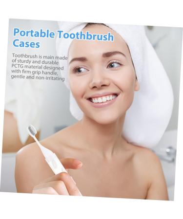 CliSpeed 2-in-1 Portable Folding Toothbrush Set - Mini Travel Soft Bristle Toothbrushes for Kids & Adults - Ideal Travel Dental Tool - Buy Online on GoSupps.com