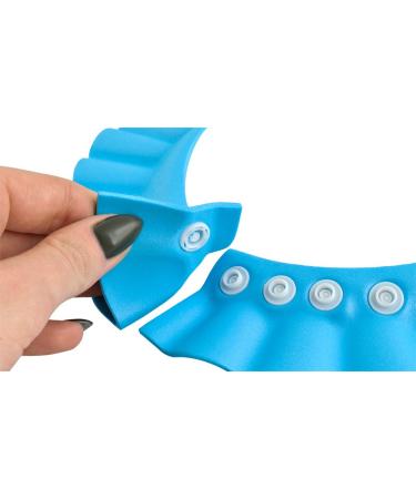 Buy ISO TRADE Blue Shower Cap for Kids - Adjustable 13-15cm Swimming Cap with Ear & Eye Protection - Universal Fit 1835 - Buy Online on GoSupps.com