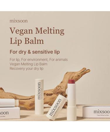 mixsoon Vegan Melting Lip Balm (Clear) 0.14 oz / 4.1g - Buy Online on GoSupps.com