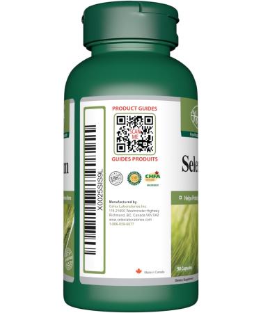 VORST Selenium 200mcg 90 Capsules | Antioxidant Supplement | For Men & Women | Powder Pills | 1 Bottle 90 count (Pack of 1) - Buy Online on GoSupps.com