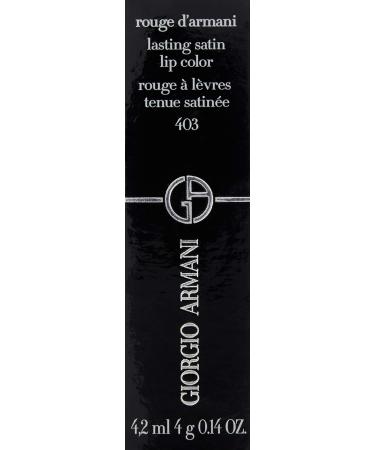 Giorgio Armani Rouge D'Armani 403 Lipstick - International Shipping Available | High-Pigment Long-Lasting Color - Buy Online on GoSupps.com