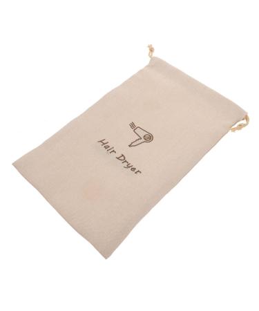 Healeved Blowdryers for Hair Drawstring Bag Hair Dryer Linen Bag Storage Bag Travel Universal Jewelry Bag
