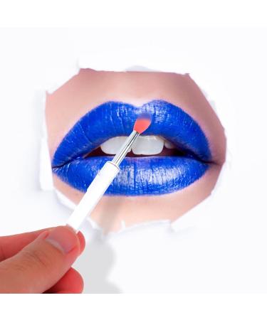 6pcs Silicone Lip Brush Set - Lipstick & Eyeshadow Applicator for Perfect Makeup - Buy Online on GoSupps.com