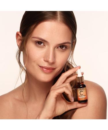 Eveline Cosmetics CPerfection Antiaging Serum with 20 vitamin C and ferulic acid smoothes wrinkles evens skin tone intensive hydration - Buy Online on GoSupps.com