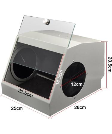 Qiang Modular Jet Cabin - Advanced Dental Laboratory Dust Box with Filter & 5500K LED Light | Perfect for Dentures Jewelry & Jade Science - Buy Online on GoSupps.com