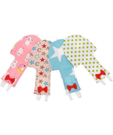 VILLCASE 4 Pack Reusable Bird Flight Suit with Bowtie Decor and Bird Pee Pads (Size XS-M) - Breathable Bird Diaper and Clothes for Parakeet Parrot Canary Budgie Macaw - Buy Online on GoSupps.com