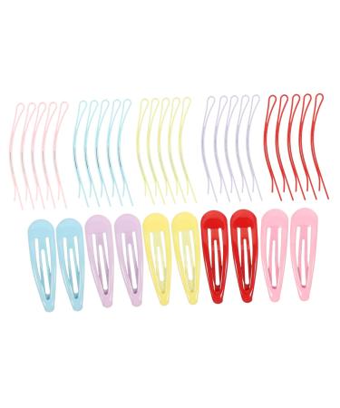 Beavorty 5 Set wedding Hair Clamps hair styling clips Salon hair clip alligator clip party hair side clip minimalist Hair pin goody barrettes for women girl hair clip beak non-slip Miss
