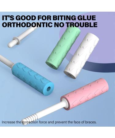 Orthodontic Aligner Chewies with Handle + Removal Tool Set - 8 Pcs Aligner Trays + 4 Pcs Braces Tool - Buy Online on GoSupps.com