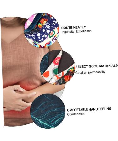Beaupretty 12 STK Reusable Menstrual Pads - Eco-Friendly Storage Bags for Women's Bandages Carbon Fiber Inserts with Wings - Buy Online on GoSupps.com