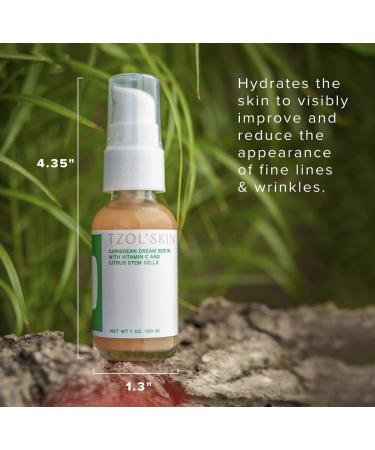 Buy TZOL SKIN Caribbean Dream Serum - CC Serum with Vitamin C & Hyaluronic Acid for Even Skin Tone Dark Spot Treatment - Vegan Cruelty-Free No Parabens or Sulfates - Hydrating Skincare - Buy Online on GoSupps.com