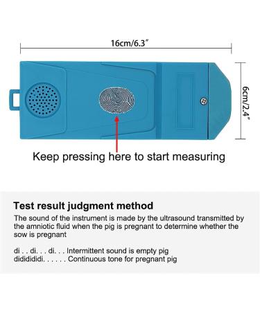 Pig Sheep Pregnancy Testing Scanner | Reliable Pig Pregnancy Tester for Farmers | Sow Pregnancy Testing Solutions - Buy Online on GoSupps.com