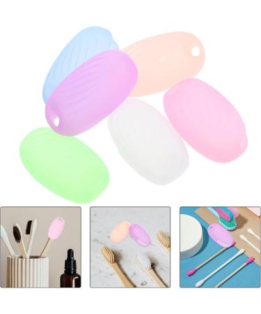 iPetBoom Travel Toothbrush Envelope - 6 Portable Toothbrush Cases for Home Travel Camping & School - Ideal Toothbrush Pod Cover - Buy Online on GoSupps.com