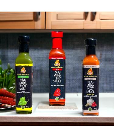 Gindara Ghost Pepper Hot Sauce Green - Crafted with premium Ghost Chili Peppers for Flavor and Fire Perfectly Paired with Spring Rolls Chicken Wings Samosa Kottu Dosa Wada Hoppers (Appam) all varieties of finger food and Beyond Elevating Every Culinary Cr - Buy Online on GoSupps.com
