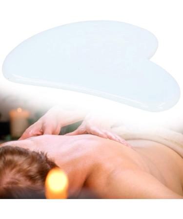 Verdant Touch Gua Sha Massage Tool - Heart Shaped Opal Scraper for Face Shoulder Leg Abdomen & Back - International Shipping Available - Buy Online on GoSupps.com