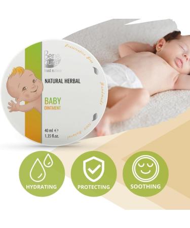 BenePura Diaper Rash Ointment 1.35 fl. Oz with Calendula & Chamomile - Natural Baby Diaper Cream for Rash Relief - Buy Online on GoSupps.com
