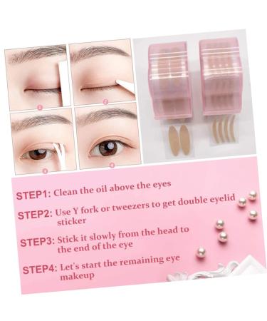 FOMIYES 1 Set Double Eyelid Sticker Traceless Eyelid Tape Makeup Tools Lace Eyelid Tape Cosmetics Quincunx - Buy Online on GoSupps.com