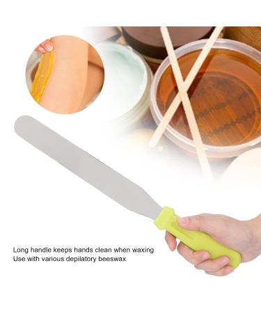 Metal Waxing Spatula - 8 Stainless Steel Body Hair Removal Knife | Straight Wax Mixture Tool - Buy Online on GoSupps.com