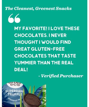 Alter Eco SuperDark Chocolate Truffles | Pure Dark Cocoa | Fair Trade, Organic, Non-GMO, Gluten Free | 40 Count - Buy Online on GoSupps.com