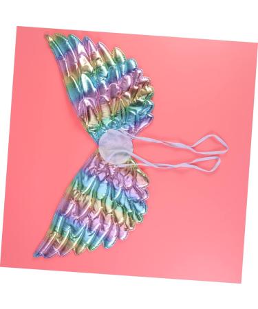 2 Pcs Kids Performance Costume Kids Clothes Dreses Girls Clothing Angel Wings Cosplay Child Colorfulx3pcs Size 1x3pcs - Buy Online on GoSupps.com